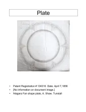 Plate - Various Sizes 4" to 10"