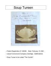 Sauce or Soup Tureen Base, Lid, and Underplate