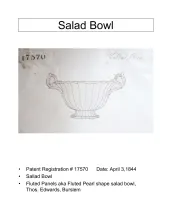Compote on Tall Pedestal