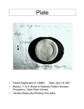 Plate - Various Sizes 4" to 10"