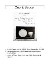 Cup and Saucer - Handled