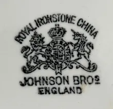 Acanthus | Johnson Bros. (Late Pankhurst & Co.) | Wash Basin | Mark | 007