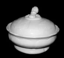Adriatic | Barrow & Co. | Butter Dish Base with Lid | Item | 001