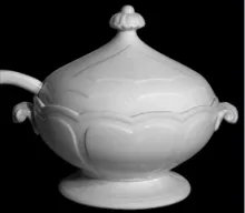 Adriatic | Barrow & Co. | Stew or Chowder Tureen Base, Lid, and Ladle | Item | 001