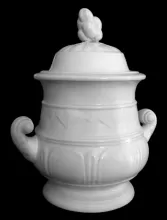 Alternate Ribs | G. Wooliscroft | Sugar Bowl with Lid | Item | 002