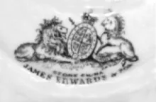 Arum | James Edwards & Son | Teapot or Coffee Pot Base and Lid | Mark | 004