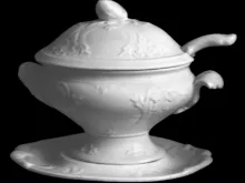 Asia Shape | G. Wooliscroft | Sauce or Soup Tureen Base, Lid, Underplate, and Ladle | Item | 001