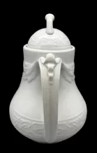 Athenia | J. T. Close & Co. | Teapot or Coffee Pot Base and Lid | Handle | 005