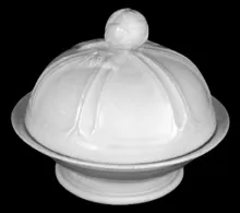 Atlantic Shape | T. & R. Boote (& Co.) | Butter Dish with Base, Lid, and Insert | Item | 001