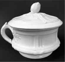 Atlantic Shape | T. & R. Boote (& Co.) | Chamber Pot Base and Lid | Item | 002