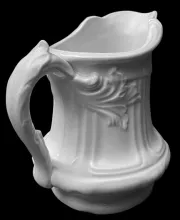 Atlantic Shape | T. & R. Boote (& Co.) | Creamer or Cream Pitcher | Handle | 002