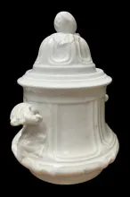 Atlantic Shape | T. & R. Boote (& Co.) | Sugar Bowl with Lid | Handle | 006