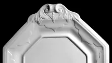 Baltic Shape | G. Bowers | Sauce or Soup Tureen Underplate | Embossing | 001