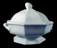 Baltic | Venables, Mann, & Co. | Vegetable Tureen Base and Lid | Item | 001