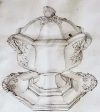 Baltic_Venables, Mann, & Co._Sauce or Soup Tureen Base, Lid, and Underplate_KewDrw_004