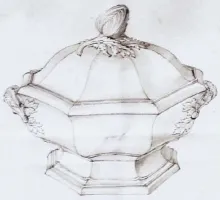 Baltic_Venables, Mann, & Co._Vegetable Tureen Base and Lid_KewDrw_001