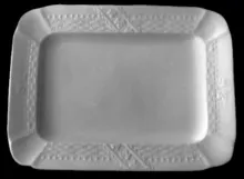 Basketweave with Band and Ribs | Arthur J. Wilkinson (Late Richard Alcock) | Platter | Item | 001