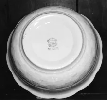 Basketweave with Band and Ribs_East Liverpool Pottery Co._Wash Basin_Item_001