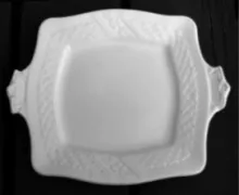 Basketweave with Band | Alfred Meakin | Cake or Cookie Plate without Pedestal Foot | Item | 001