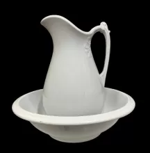 Beaded Handle | Henry Burgess | Ewer and Wash Basin | Item | 001