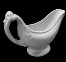 Beaded Handle | Henry Burgess | Gravy Boat | Handle | 002