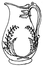 Bellflower_John Edwards_Table Pitcher_ItemDrw_001