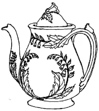 Bellflower_John Edwards_Teapot or Coffee Pot Base and Lid_ItemDrw_001