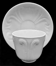 Berlin Swirl_Liddle Elliot & Son_Handleless Cup and Saucer_Item_001