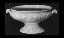 Berlin Swirl | Mayer & Elliot | Compote on Tall Pedestal | Item | 003