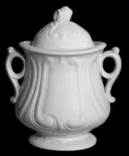 Berlin Swirl | Mayer & Elliot | Sugar Bowl with Lid | Item | 001