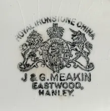Blanket Stitch | J. & G. Meakin | Relish Dish | Mark | 002