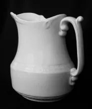 Blanket Stitch | Johnson Bros. (Late Pankhurst & Co.) | Table Pitcher | Handle | 005