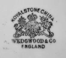 Blanket Stitch | Wedgwood & Co. | Chamber Pot Base and Lid | Mark | 004