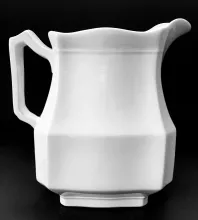 Block Optic_J. & G. Meakin_Creamer or Cream Pitcher_Item_001