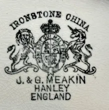 Block Optic_J. & G. Meakin_Sauce or Soup Tureen Underplate_Mark_002