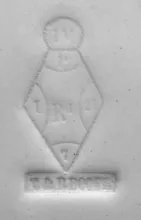 Boote 1851_T. & R. Boote (& Co.)_Cake or Cookie Plate with Pedestal Foot_Mark_005