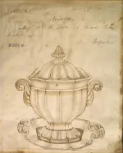 Boote 1851_T. & R. Boote (& Co.)_Sauce or Soup Tureen Base, Lid, Underplate, and Ladle_KewItem_002