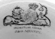 Border of Leaves_J. & G. Meakin_Compote on Tall Pedestal_Mark_001