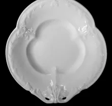 Border of Leaves | J. & G. Meakin | Dessert Set Compote with Pedestal Foot | Item | 002