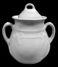 Bow Knot | Joseph Clementson | Sugar Bowl with Lid | Item | 001