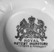 Bow and Tassel | Burgess & Goddard (Importers) | Butter Dish with Lid | Mark | 002