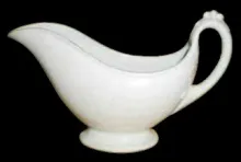 Bow and Tassel | Burgess & Goddard (Importers) | Gravy Boat | Item | 001