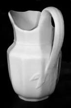 Boxy Decagon | John Alcock | Table Pitcher | Handle | 001
