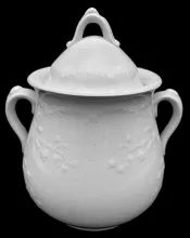 Budded Vine | Meakin Bros. (& Co.) | Sugar Bowl with Lid | Item | 001