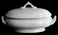 Budded Vine | Meakin Bros. (& Co.) | Vegetable Tureen Base and Lid | Item | 001
