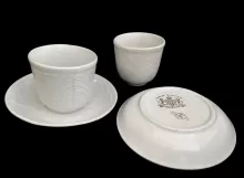 Cabbage | Mayer & Elliot | Handleless Cup and Saucer | Item | 002