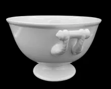 Cable and Bar | Anthony Shaw | Hot Toddy Bowl with Handles No Lid | Handle | 007