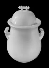 Cable and Bar | Knowles, Taylor, & Knowles Co. | Wase or Slop Jar Base and Lid | Item | 001