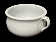 Cable and Bar | St. Johns Stone Chinaware Co. | Chamber Pot Base | Item | 001