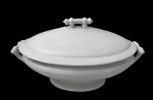 Cable and Bar | Taylor, Smith, & Taylor | Vegetable Tureen Base and Lid | Item | 001